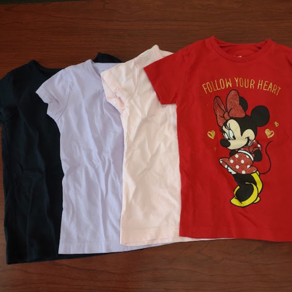 Toddler T-shirts - four pack